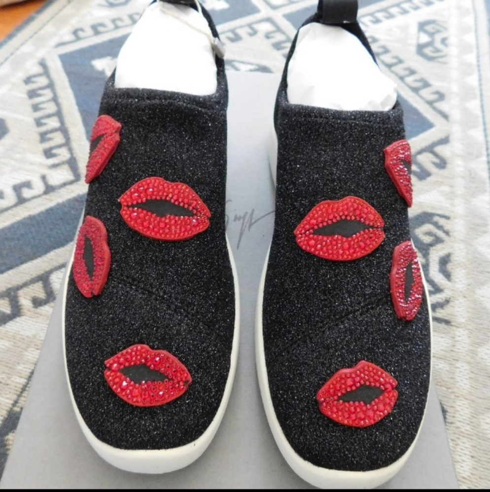 Giuseppe Zanotti Natalie Swarovski Kiss Sneakers